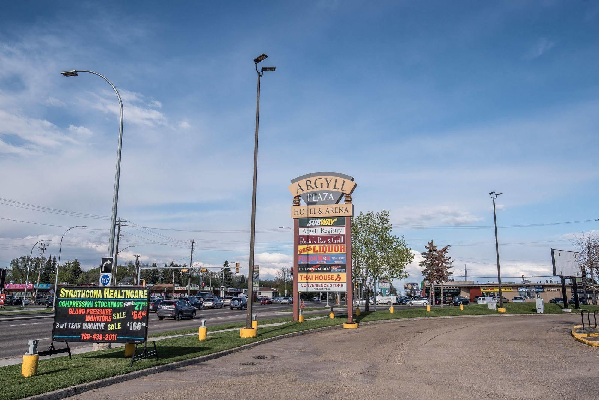 Argyll Plaza Hotel Edmonton Esterno foto